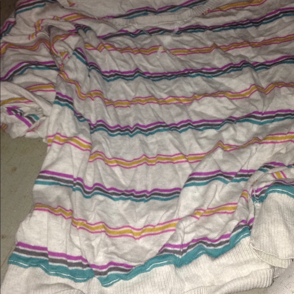 Mossimo supply long sleeve stripes top